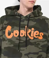 Cookies OG Mint Camo & Orange Hoodie