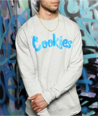 Cookies OG Mint Grey Crewneck Sweatshirt