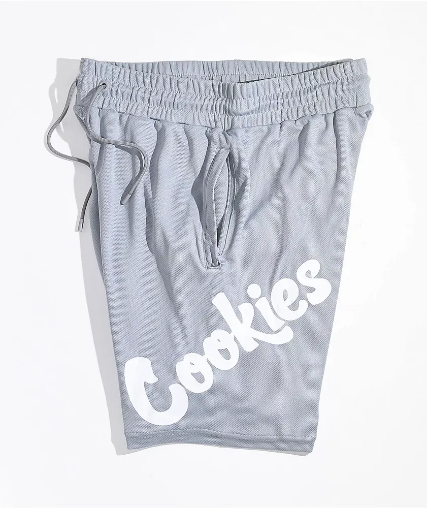 Cookies OG Mint Grey Mesh Shorts