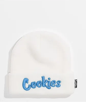 Cookies OG Mint White & Blue Beanie