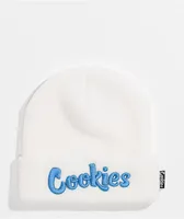 Cookies OG Mint White & Blue Beanie