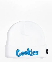 Cookies OG Mint White & Blue Beanie