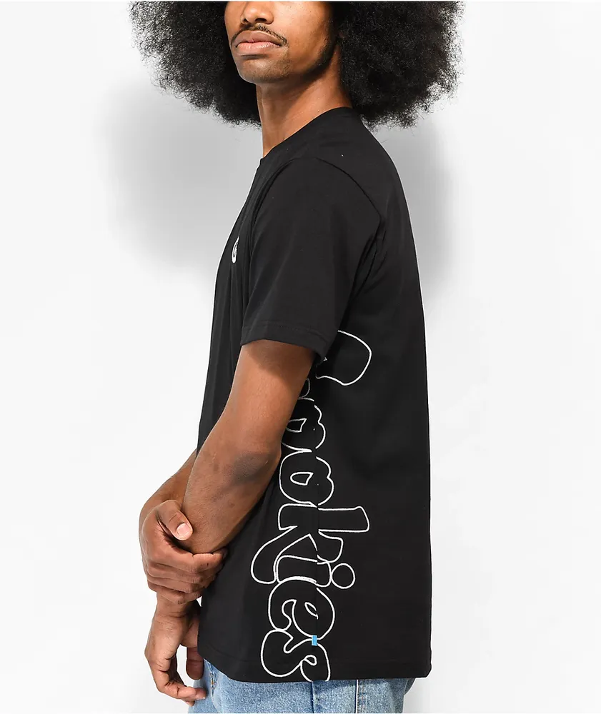 Cookies On The Block Black Knit T-Shirt