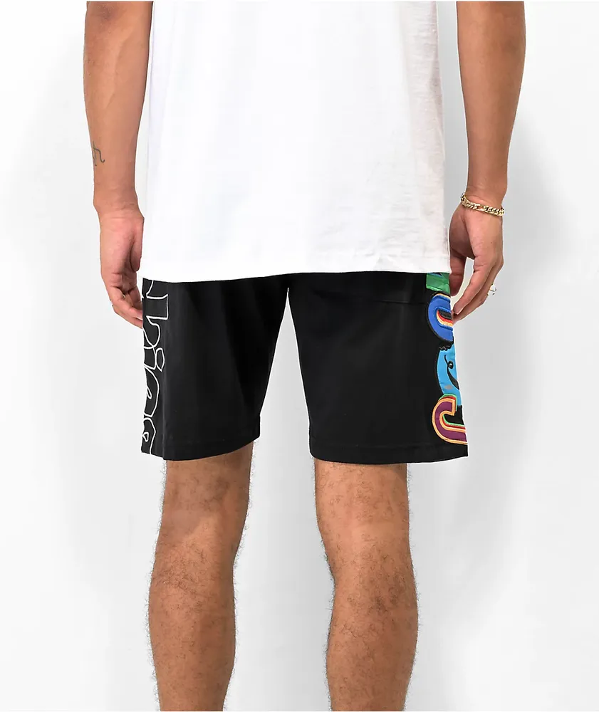 Cookies On The Block Black Sweat Shorts