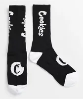 Cookies Original Mint Black Crew Socks