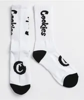 Cookies Original Mint White Crew Socks