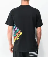 Cookies Pacifico Stacked Logo Black T-Shirt