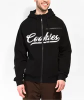 Cookies Pack Talk Black Zip Hoodie