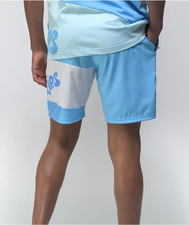 Cookies On The Block Sky Blue Mesh Shorts