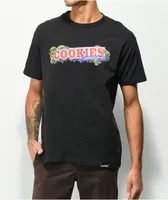 Cookies Purveyors Of Flavor Black T-Shirt