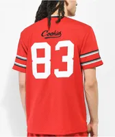 Cookies Put In Work Red Football Jersey