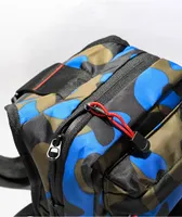 Cookies Rackpack Smell Proof Blue Camo Crossbody Bag