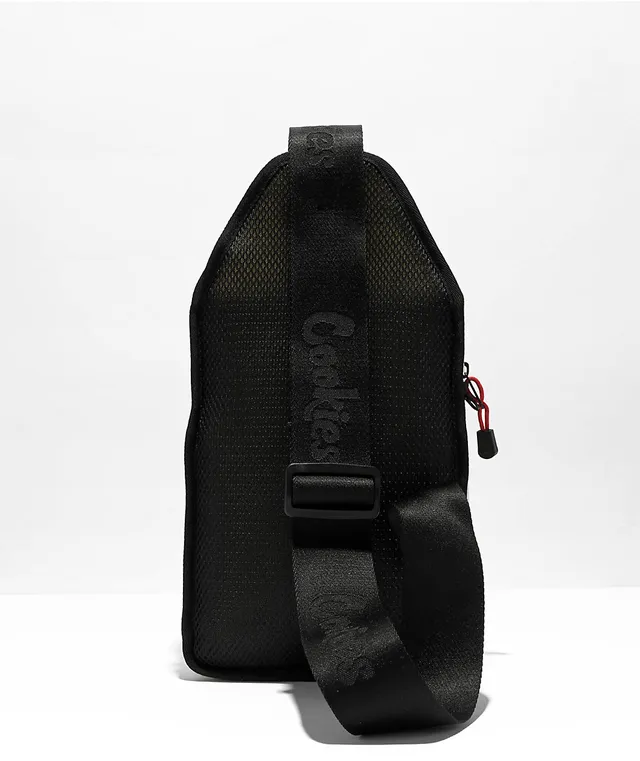 Cookies Rackpack Smellproof Black Crossbody Bag