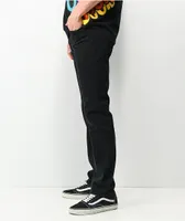 Cookies Relaxed Fit Black Denim Jeans
