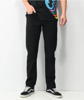 Cookies Relaxed Fit Black Denim Jeans