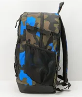 Cookies Smell Proof Blue Camo Bungee Backpack