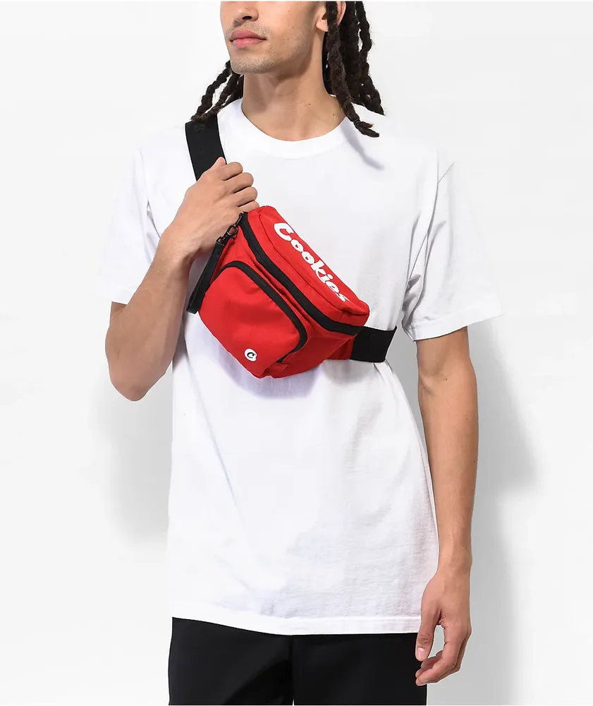 Cookies Smell Proof Red Fanny Pack
