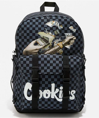 Cookies Throwin Bands Black & Grey Backpack
