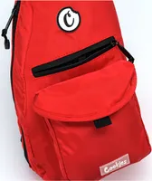 Cookies Traveler Smell Proof Red Shoulder Bag