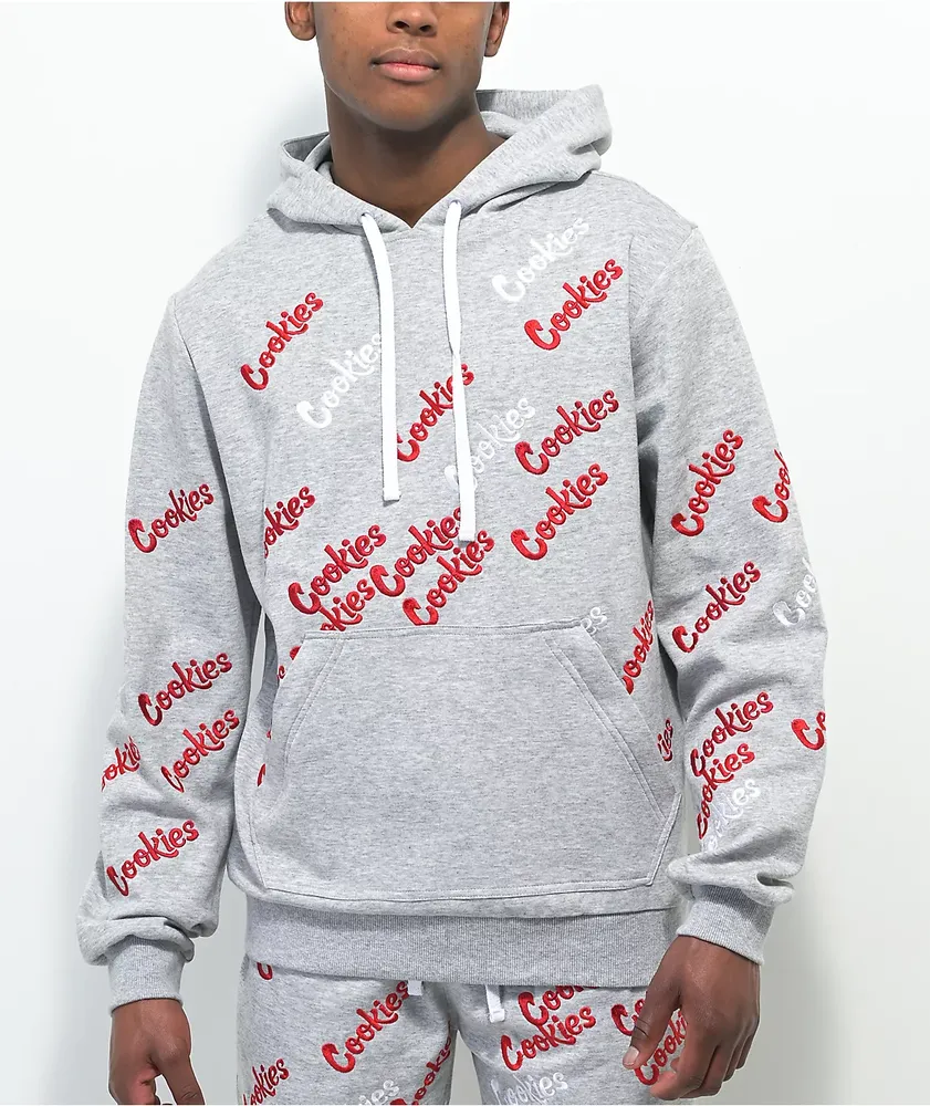 Cookies Triple Beam Grey Hoodie