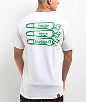 Cookies Triple Joint White T-Shirt