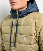 Cookies Triumph Ripstop Stone Puffer Jacket