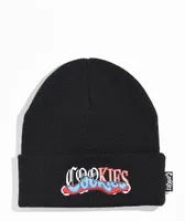 Cookies Upper Echelon Black Beanie