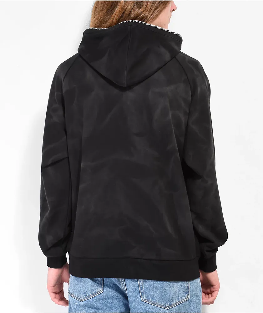 Cookies Upper Echelon Black Wash Hoodie