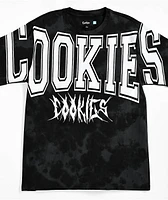 Cookies World Tour Black Enzyme Wash T-Shirt