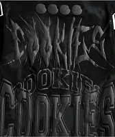 Cookies World Tour Black Enzyme Wash T-Shirt