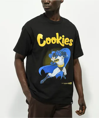 Cookies x Batman Black T-Shirt