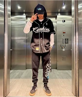 Cookies x OTX BOYZ Graffiti Paint Black Sweatpants
