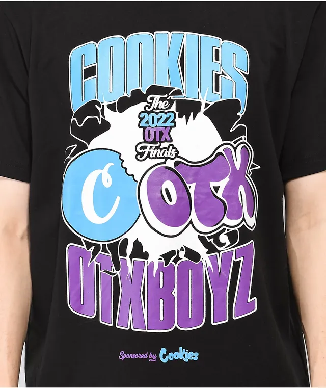 Cookies x OTXBOYZ Graffiti Paint Black Sweatpants