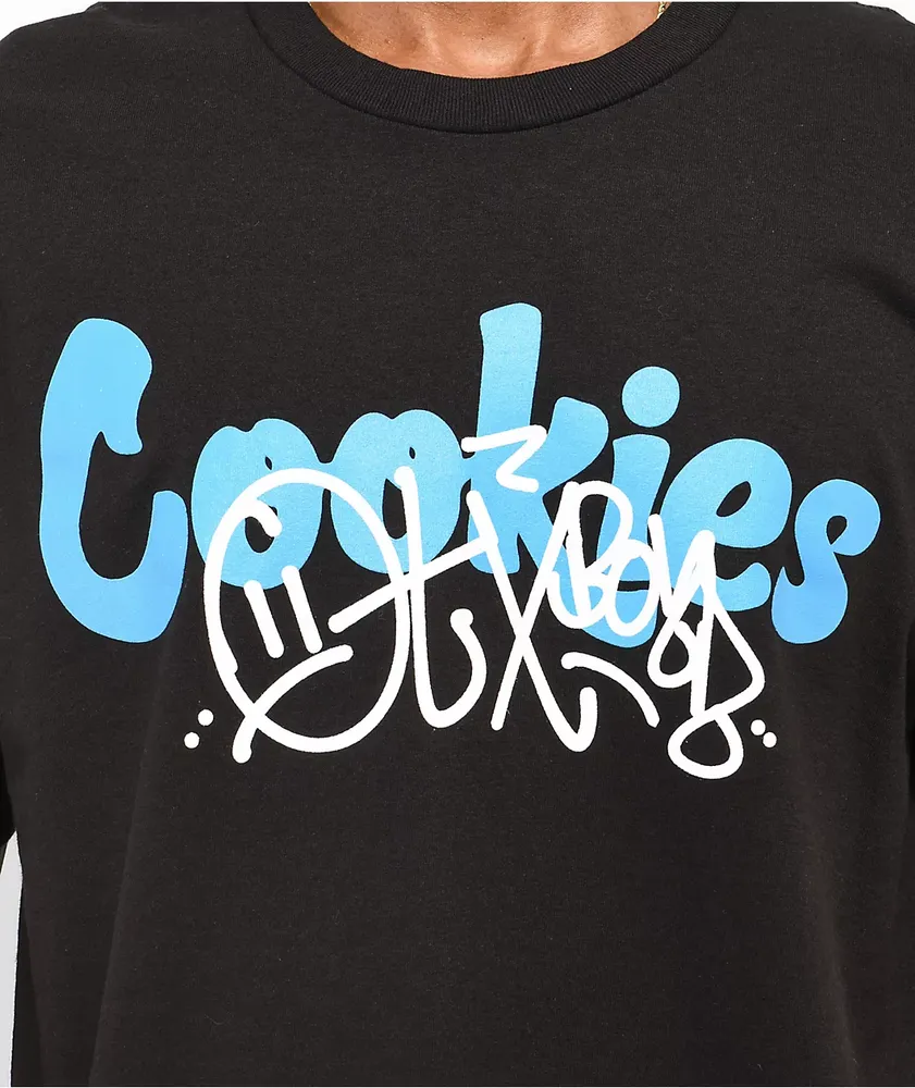 Cookies x OTXBOYZ Graffiti Black T-Shirt