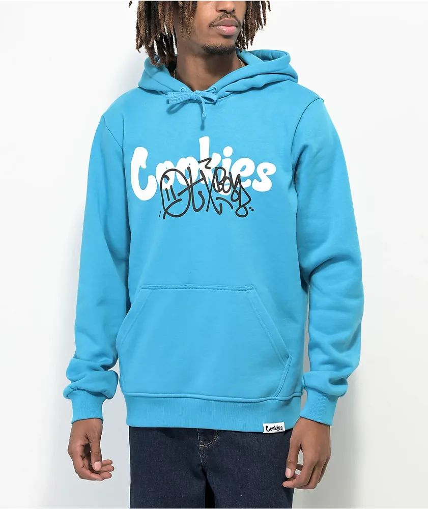 Cookies x OTXBOYZ Graffiti Blue Hoodie