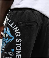 Cookies x The Rolling Stones Arch Black Sweat Shorts