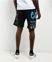 Cookies x The Rolling Stones Arch Black Sweat Shorts