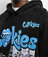 Cookies x The Rolling Stones Arch Black Wash Hoodie