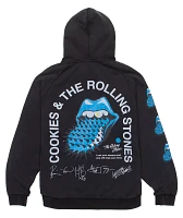 Cookies x The Rolling Stones Arch Black Wash Hoodie