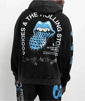 Cookies x The Rolling Stones Arch Black Wash Hoodie