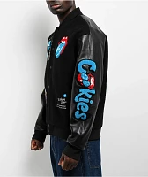 Cookies x The Rolling Stones Letterman Black Varsity Jacket