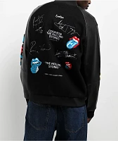 Cookies x The Rolling Stones Letterman Black Varsity Jacket