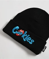 Cookies x The Rolling Stones OG Mint Tongue Black Beanie