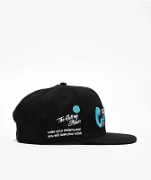 Cookies x The Rolling Stones OG Mint Tongue Black Snapback Hat