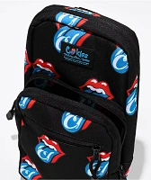 Cookies x The Rolling Stones OG Tongue Black Smell Proof Crossbody Bag