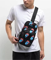 Cookies x The Rolling Stones OG Tongue Black Smell Proof Crossbody Bag