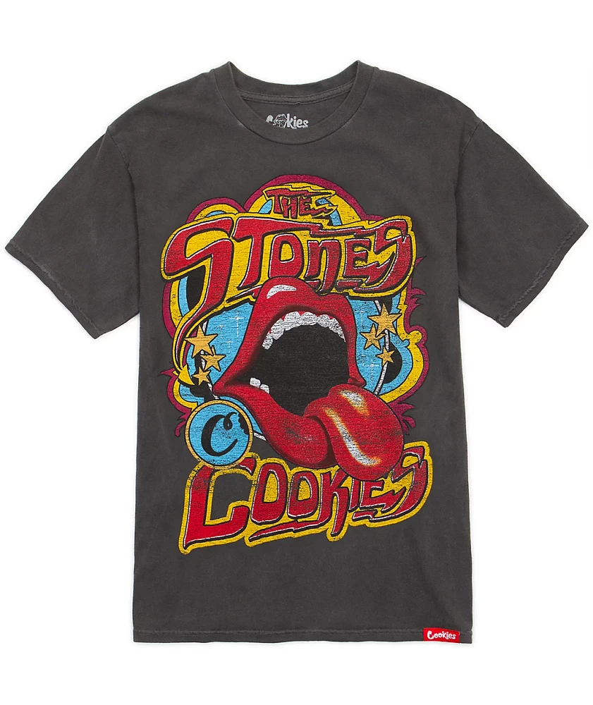 Cookies x The Rolling Stones The Stones Black T-Shirt