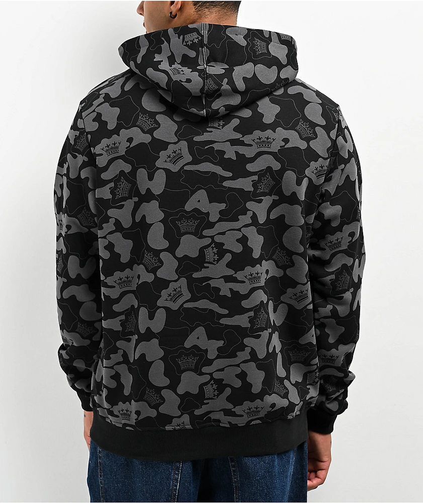 Cookies x Your Highness Shadow Black Camo Hoodie