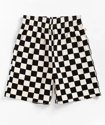 Cookman Black & White Checkerboard Shorts