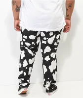 Cookman Cow Print Black & White Chef Pants